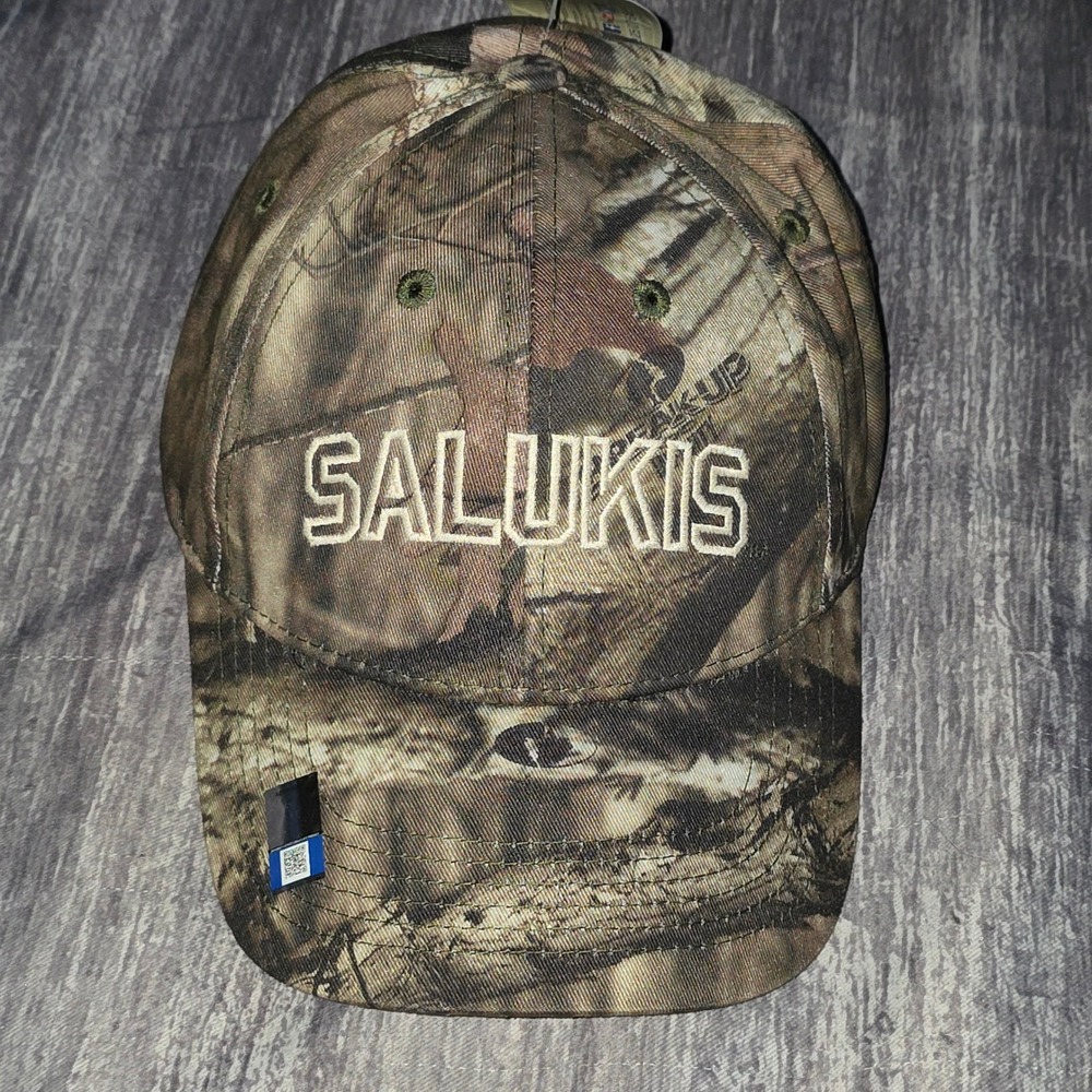 SIU Salukis Mossy Oak Camo Hat Captivating Headwear Adjustable Baseball Cap NEW